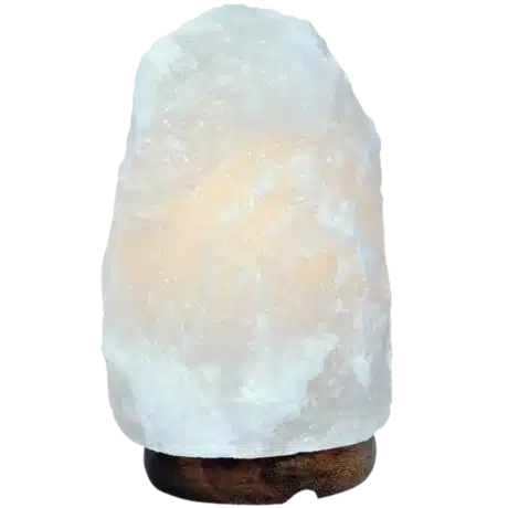 Himalayan White Natural Shaped Salt Lamp