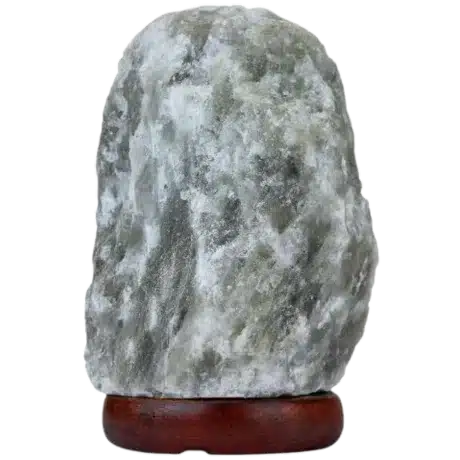 Himalayan Grey Natural Shaped Salt Lamp