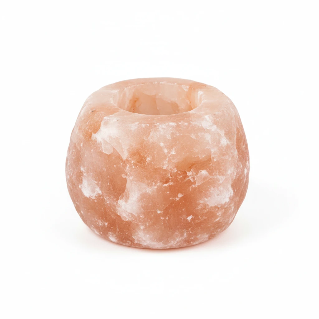 Round Natural Candle Holder — IS-94