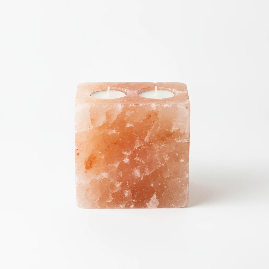 Two Hole Rectangular Candle Holder